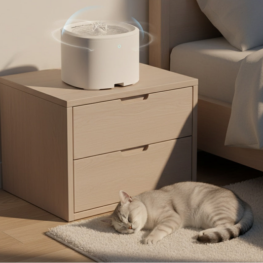 Cat Water Fountain— Ultra Quiet with Motion Sensor