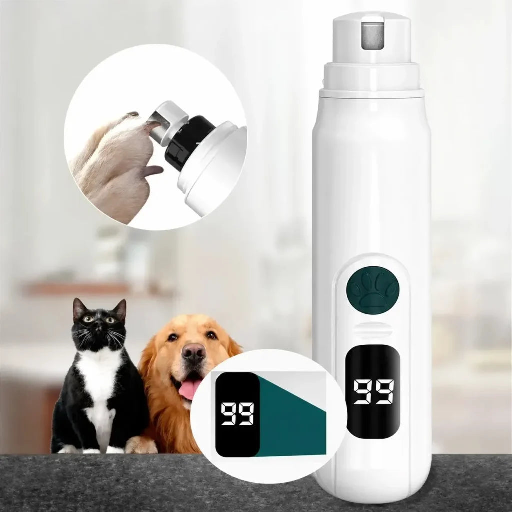 Dog Nail Grinder — 2 Speeds, USB Rechargeable dog nail grinder